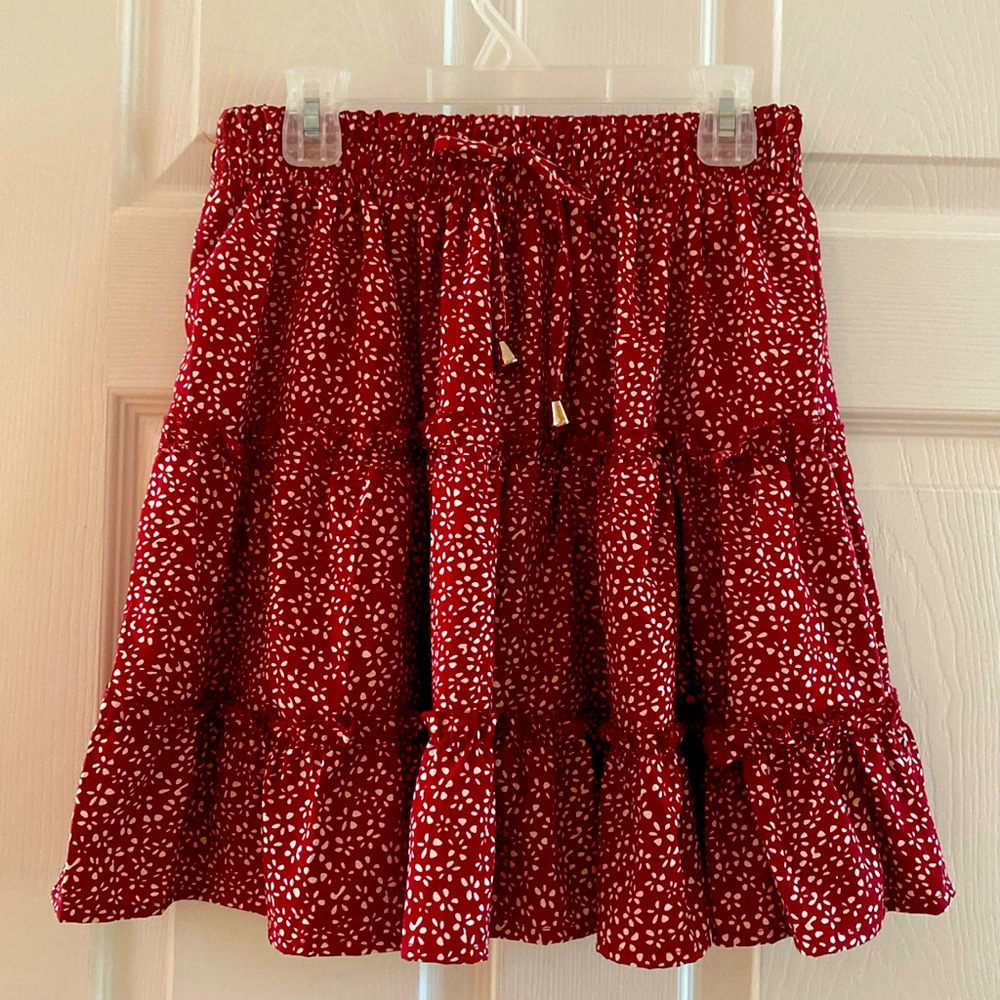 Cute floral skirt